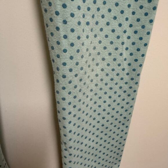 naartjie Girls Outfit Blue Floral Polka Dot Dress Leggings Size 7 Buttons - Picture 8 of 11